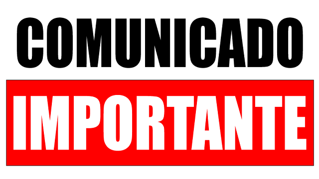 Atenção: Comunicado Importante!