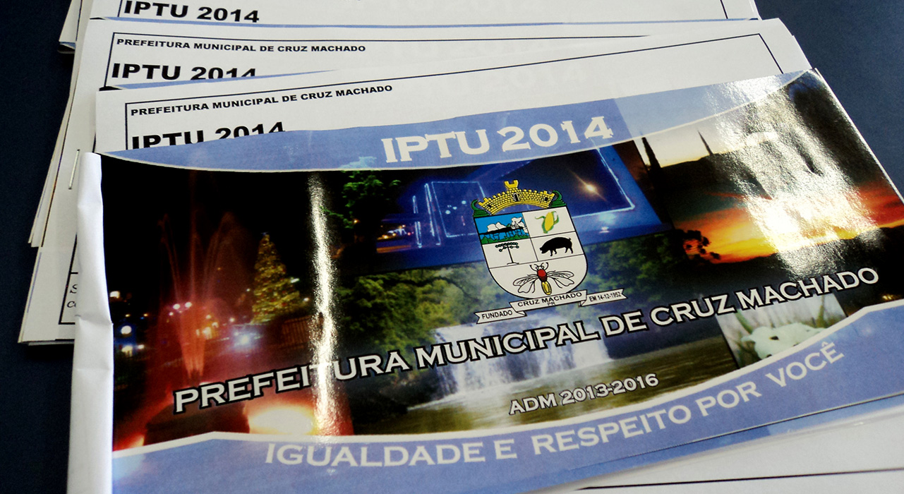 Carnês do IPTU já podem ser retirados