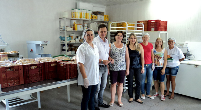 Prefeito Antonio visita a Cooperativa Coopafi
