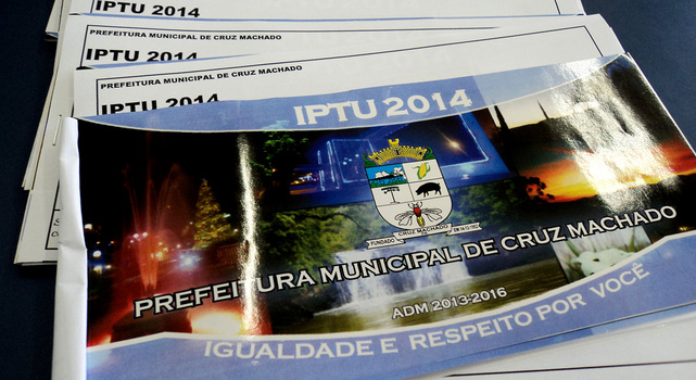 Carnês do IPTU já podem ser retirados