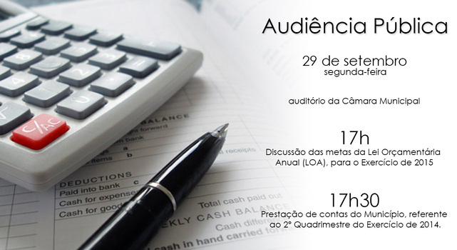 Convite Audiência Pública