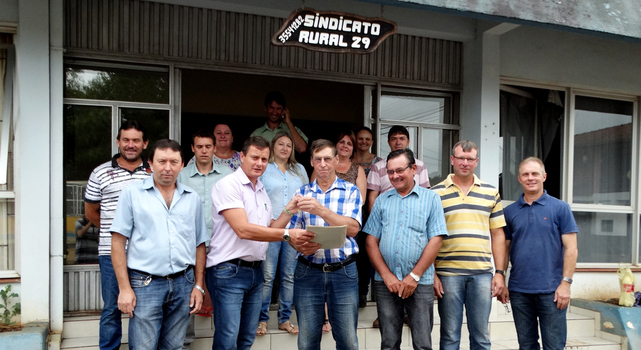Sindicato Rural Patronal repassa prédio à Prefeitura de Cruz Machado